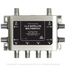 MULTISWITCH SAT IF 2 INPUT 8 OUTPUT END OF LINE