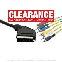AUDIO VIDEO LEAD YPBPR SCART-RCA 1.5M