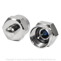 CONNECTOR F TYPE 75 OHM RESISTIVE TERMINATOR WITH O-RING