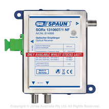 OPTICAL RECEIVER, 1 INPUT, OPTICAL WAVELENGTH 1310NM