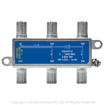 TAP 4 WAY 16 dB 5...2400 MHz 30VDC 2AMP