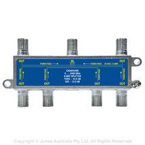 SPLITTER 6WAY F TYPE 5...2400MHz PP 2A