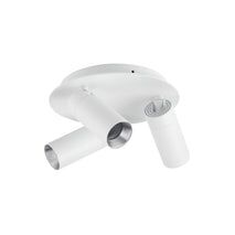 SPOT GU10 X 3 Outdoor Ceiling Adjustable Black IP54 RND Base OD240mm x H188mm