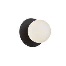 Wall Int S/M G9 Round Opal Diffuser w/ Round White Base