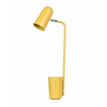TABLE SES Matt Yellow ELLIPSE OD160mm Adj with Storage