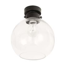 DIY Batten Fitting CLR (Glass) WINE GLASS OD200mm w/Blk