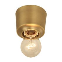 DIY Batten Fix Cover Polished Brass OD90mm