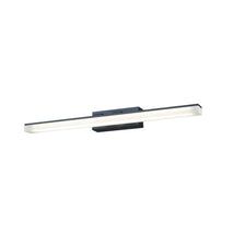WALL Int S/M 12W RECT Chrome Tri Dim FR Diff L535 mm 1339Lm