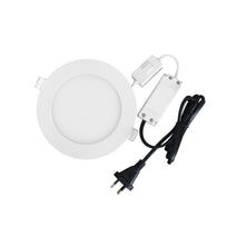 D/L LED DIMM SLIM WH RND TRI 3K/4K/5K 1550 LM 18W 205MM IP40