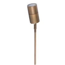 SPIKE S/ADJ 12V MR16 Cop IP65 L650mm Cable encl