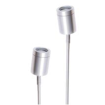 SPIKE S/ADJ 12V MR16 Blk IP65 L626mm Cable encl