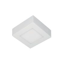 OYSTER DIMM LED S/M WH SQ TRI 6W 3K/4K/5K 480LM 120mm IP40