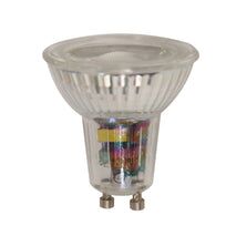 GLOBE LED GU10 DIMM 5W 3000K CLR Sil 400Lm