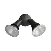SECURITY D/ADJ ES Blk 5K IP44 incl 10W PAR30 w/sensor