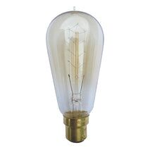 GLOBE CARBON ES ST57 PEAR 25W 2000K 50 Lm