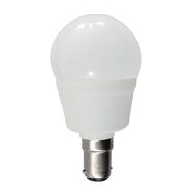 GLOBE LED BC F/RND 6W 5000K FR 490 Lm