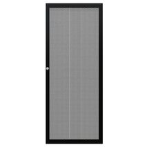 CERTECH Perforated Steel Door for 27RU 600mm Wide Premier Series Racks, w/ Small Round Lock