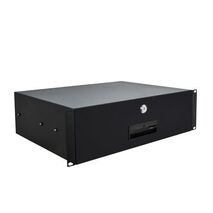 CERTECH 3RU Lockable Rackmount Drawer, 350mm Deep