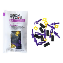Rackstuds 20pc Pack, Purple Studs