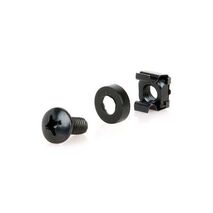 CERTECH 3 Piece M6 Cage Nut, 100pc Pack, Black