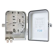 12 Core Fibre Outdoor Wall Enclosure, IP55 Rated