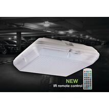 Chamaeleon Eco Emergency LED light with integrated microwave motion and smart PE sensor