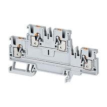 Allen-Bradley 1492-P Push-in Terminal 2.5mm 2 Level 4 Conductor Entries Grey
