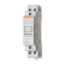 Finder 20 Series Modular Step Relay 16A 24V DC Coil 1 Normally Open 1 Normally Closed Contacts