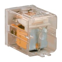 Finder 65 Series Power Relay Flange Mount 20A 60V DC Coil 1NO 1NC Contacts