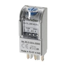 Finder 86 Series Bifunction Timer Module 12 to 24V AC DC