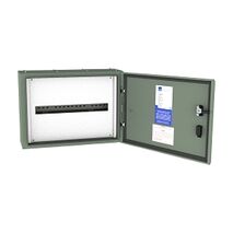 NHP Concept Plus Panelboard Accessory Module 432mm IP42 DIN 48 Way with Cutout Escutcheon Grey