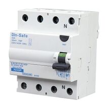 NHP DIN-T Residual Current Circuit Breaker RCCB 3Pole plus Neutral 40A 30mA Type F AEG Brand FPF