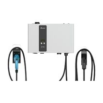Delta DC Wallbox EV Charger 25kW Type 7m CCS2 and CHAdeMO