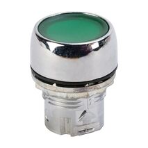 Allen-Bradley 800F Pushbutton 22.5mm Head Only Metal Alternate Action Flush Red Cap Illuminated