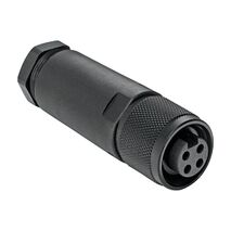 AB Pre Wired Connection System Terminal Chamber 4 to 6mm DC Micro 4Pin Male Straight