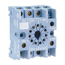 Finder 90 Series Base for 6013 Relay Box Clamp with Metal Clip