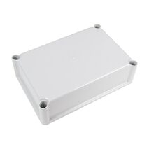 Fibox SOLID Cover ABS Grey suit 280 x 190mm Base 80mm HigH