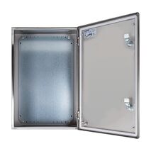 nVent HOFFMAN ASR/ADR Enclosure Wall Mount 316 Stainless Steel IP66 H600 x W600 x D210mm