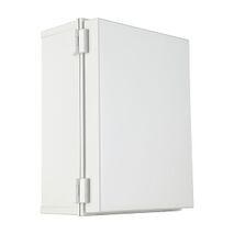 Fibox CAB Enclosure Wall Mount PC IP65 W300 x H400 x D180mm with Lock Grey