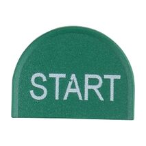 Sprecher and Schuh D7 Colour Cap For Flush Top Multi Function Pushbutton 22.5mm Green Start