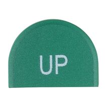 Sprecher and Schuh D7 Colour Cap for Flush Top Multi Function Pushbutton 22.5mm Green Up
