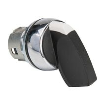 Sprecher and Schuh D7 Selector Switch 22.5 mm Head Only Metal Long BLK Knob 3 POS SR from Left Right