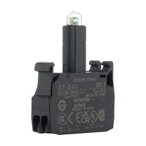 Sprecher and Schuh D7 LED Module Spring Clamp Screwless LED Green 24V AC/DC Latch Mounting