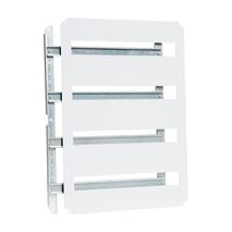 Fibox ARCA DIN Rail Frame Set 4 Rows 21 Modules ARCA705030