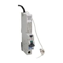 NHP DIN-T Residual Current Device Long Body w/ Overcurrent 10kA 25A 1Pole and N C Curve 10mA Type A