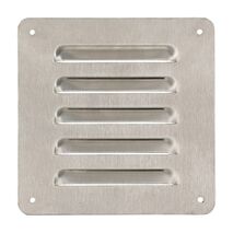 nVent HOFFMAN ASR/ADR/SRE Ventilation Louvre 160 x 160mm 316 Stainless Steel