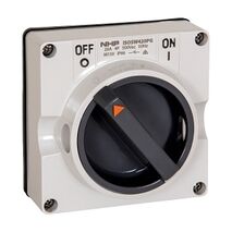 NHP ISO Surface Switch, 4 Pole 20A 500V AC, w/o Base, Grey