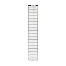 NHP Concept Panelboard Accessory Label Escutcheon Legend 1 to 72 suits DINT