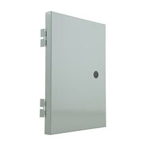 NHP DIN-T NLC Metal Loadcentre Door Lockable suits TLC9 and NL128 Grey
