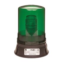 Moflash Xenon Beacons 10 Joules Flashing Mode IP65 115V AC Wall or Surface Mount Lens Green